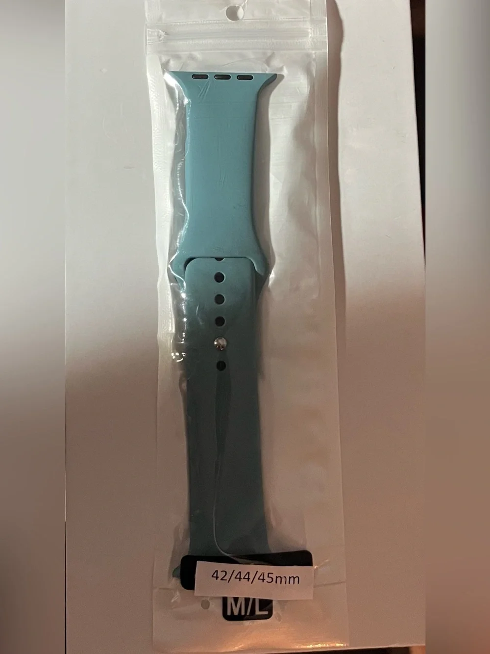 Premium Silicone Watch Band in Teal for 42/44/45mm Watches